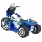 MOTOR SKUTER CHOPPER + BAGAŻNIK niebieski