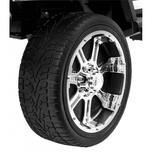 Jeep na akumulator miękkie koła Eva