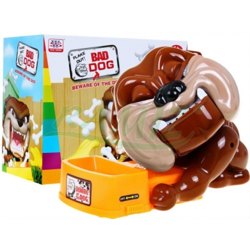 Wściekły śpiący PIES BULDOG - gra rodzinna i zręcznościowa WS5319