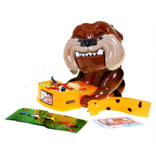 Wściekły śpiący PIES BULDOG - gra rodzinna i zręcznościowa WS5319