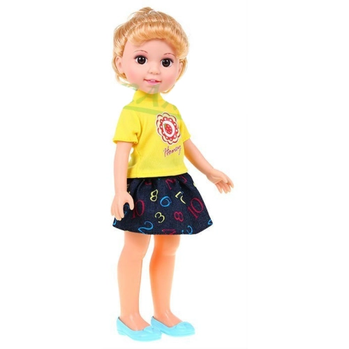 Duża LALKA do stylizacji + akcesoria MY LUCKY DOLL - blondynka [89005]