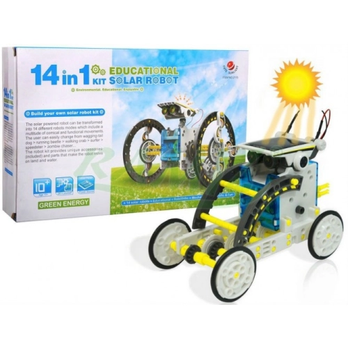 ROBOT SOLARNY 14w1 zestaw kreatywny dla dzieci