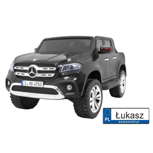 Mercedes X-Class PILOT 50kg! Czarny XMX-606