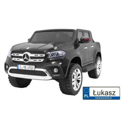 Mercedes X-Class PILOT 50kg! Czarny XMX-606