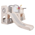 Plac zabaw dla dzieci zjeżdżalnie 5w1 z tablicą AY-012