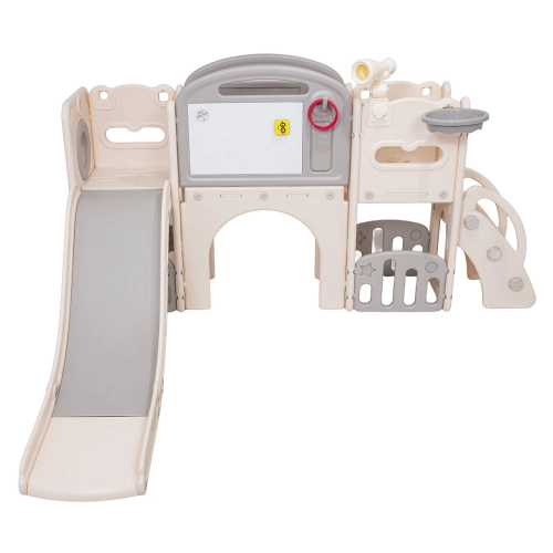 Plac zabaw dla dzieci zjeżdżalnie 5w1 z tablicą AY-012