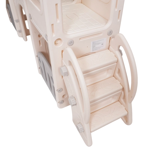 Plac zabaw dla dzieci zjeżdżalnie 5w1 z tablicą AY-012