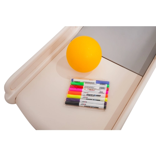 Plac zabaw dla dzieci zjeżdżalnie 5w1 z tablicą AY-012