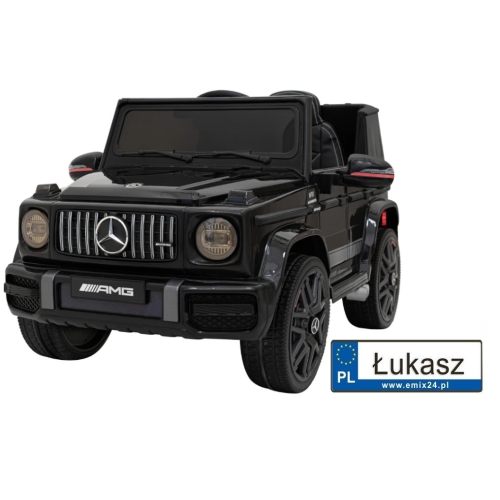 Autko na akumulator dla dzieci Mercedes AMG G63 Czarny BBH-0002.CZ