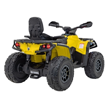 Quad na akumulator dla dzieci Can Am Outlander ATV Żółty DK-CA005.ZOL