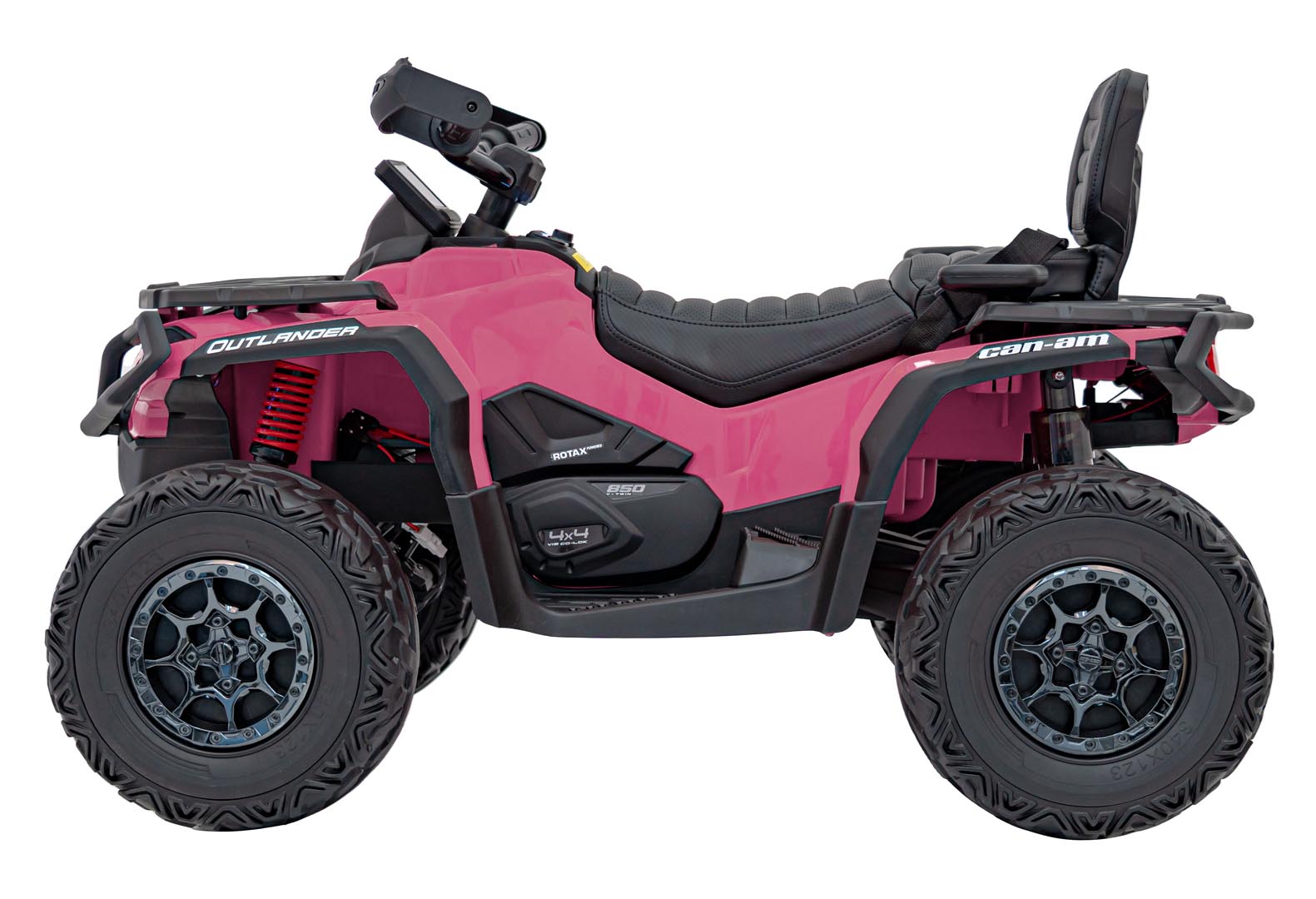 Quad dla dzieci Can Am 24V Outlander ATV 4x200W Różowy