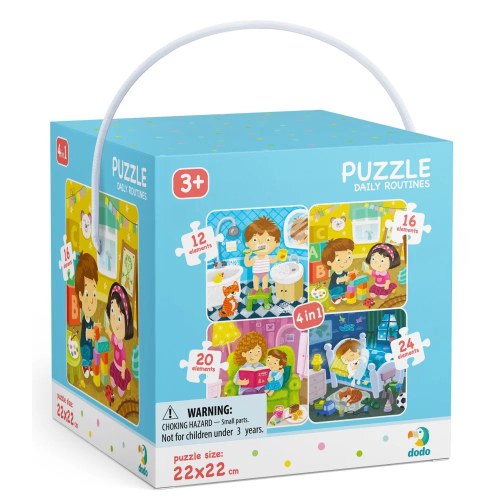 Puzzle 4w1 Mój Dzień 300130