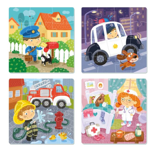 Puzzle 4w1 Moje Zawody 300131