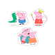 Puzzle 3w1 Świnka Peppa 200338