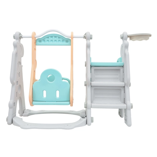 Plac zabaw dla dzieci zjeżdżalnie huśtawka koszykówka 3w1 Żyrafa GB-008