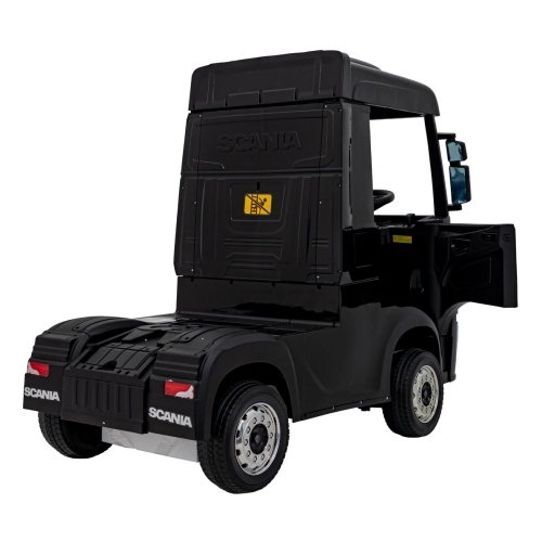 Ciężarówka TIR na akumulator Scania R-SERIE Czarny HL698