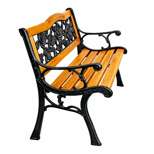 Ławka Ogrodowa z Oparciem Drewniana Ławka Ogrodowa z Oparciem Drewniana Metalowa Ławeczka