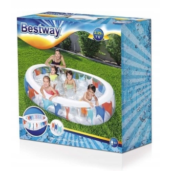 Basen dla dzieci dmuchany Bestway 54066 229/152/51 cm