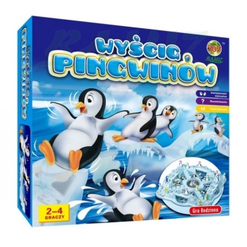 Gra Wyścig Pingwinów Lodowy Chińczyk 707-36