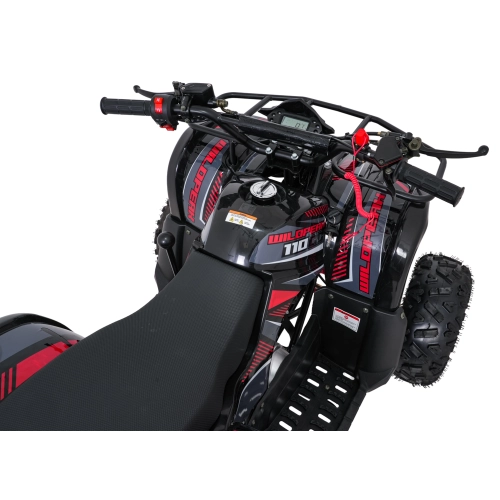 Pojazd Quad Spalinowy WILDPEAK 110cc Czerwony 45 km/h E-Start