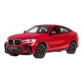 BMW X6 M czerwony RASTAR model 1:14 Zdalnie sterowane auto + Pilot 2,4 GHz