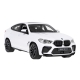 BMW X6 M biały RASTAR model 1:14 Zdalnie sterowane auto + Pilot 2,4 GHz