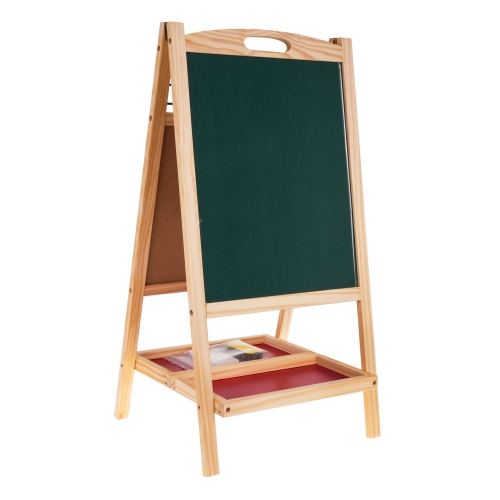 Drewniana Dwustronna Tablica Z Liczydłem