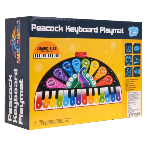 Mata Muzyczna Keyboard Muzyczny Paw