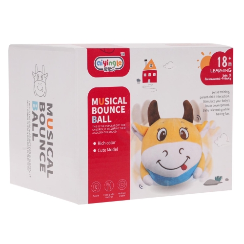 Wesoła Skacząca Krowa z Funkcją Świateł i Dźwięku