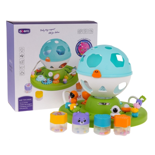 Interaktywny Sorter z Funkcją Świateł i Dźwięku Niebieski