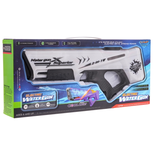 Pistolet Na Wodę z Funkcją Światła Czarny