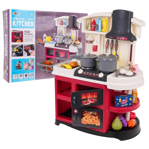 Kuchnia Aneks Kuchenny z Funkcją Dźwięku i Wody 52el. Czerwona