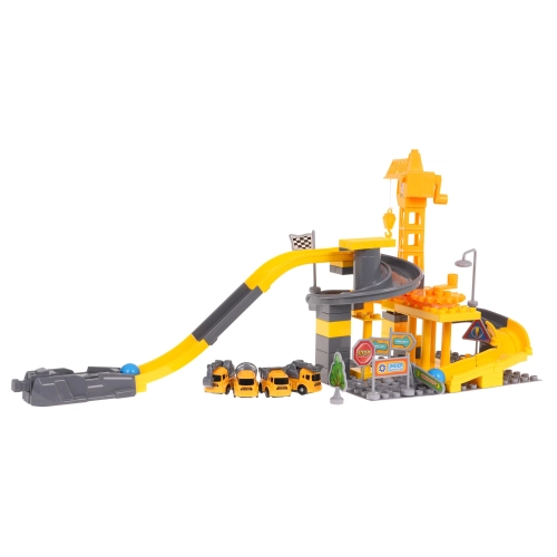 Plac Budowy z Pojazdami + Akcesoria