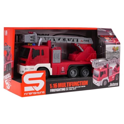 Straż Pożarna z Funkcją Wody, Świateł i Dźwięku 1:16