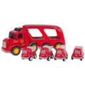 Zestaw Pojazdów Laweta + Autka Straż Pożarna