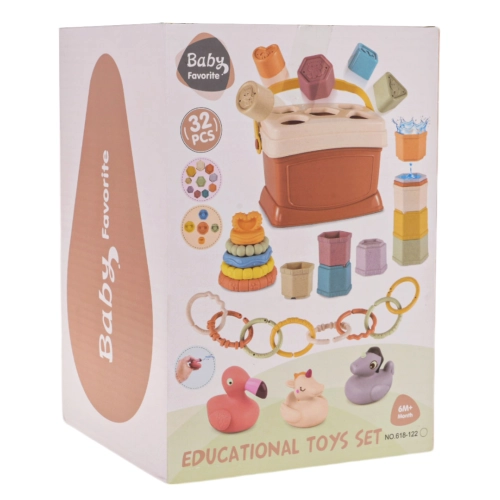 Zestaw Zabawek z Sorterem 32el.