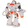 Wielofunkcyjny Robot Pomarańczowo Biały R/C