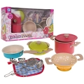 Zestaw Kolorowych Garnków + Akcesoria