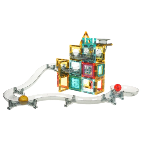 Klocki Magnetyczne Tor Kulka 88el.