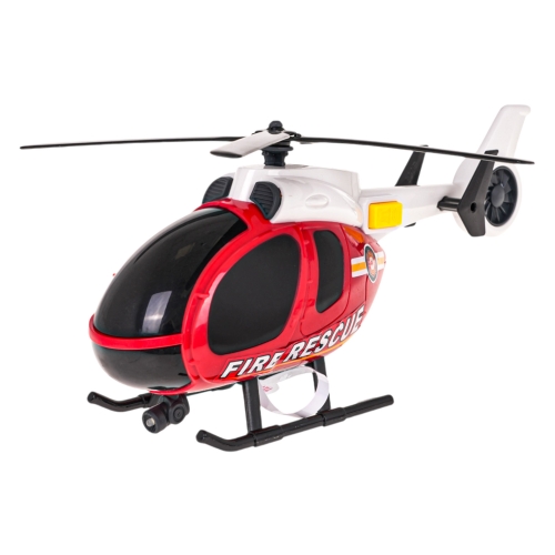 Zestaw Helikopter + Autko Straż Pożarna