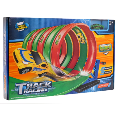 Wyrzutnia Tor Wyścigowy Zakręcona Pętla