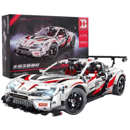 Zestaw Klocków Super Car GT86 2586el. Biały