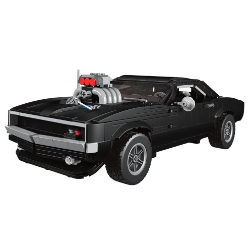 Zestaw Klocków Auto Sportowe Czarne 1439el.