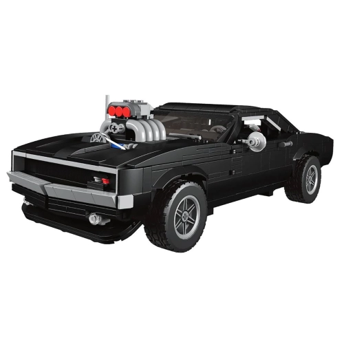 Klocki Auto Sportowe Bohatera Szybkich Czarne 1439el.