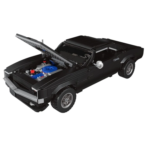 Klocki Auto Sportowe Bohatera Szybkich Czarne 1439el.