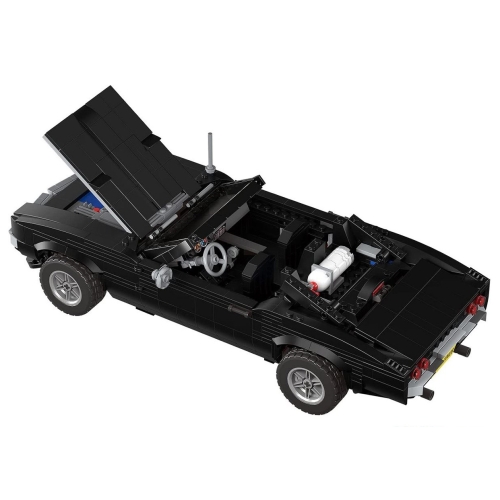 Zestaw Klocków Auto Sportowe Czarne 1439el.