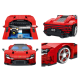 Zestaw Klocków Auto Sportowe Czerwone 1168el.