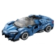 Zestaw Klocków Auto Sportowe Niebieskie 327el.
