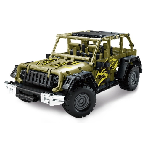 Zestaw Klocków Pojazd WILDSPEED