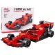 Zestaw Klocków Bolid F1 Czerwony 266el.